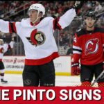 BREAKING NEWS: Ottawa Senators Sign Shane Pinto To One-Year Contract  | Immediate Reaction