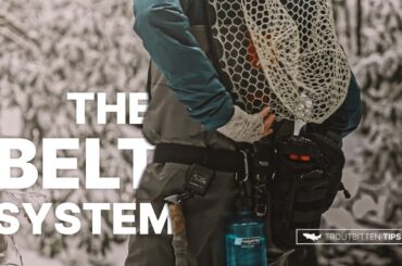A Wading Belt Carrying System for Fishing | Net, Water, Wading Staff, Camera and More on Your Hips