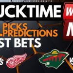 NHL Predictions, Picks & Odds | Red Wings vs Hurricanes | Wild vs Panthers | PuckTime Jan 19