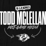 Head Coach Todd McLellan | 01.18.24 LA Kings loss to Nashville Predators | Postgame Media