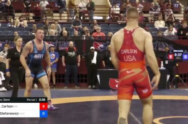 2023 Senior Nationals: Richard Carlson vs John Stefanowicz: 87 KG Greco-Roman Consolation Semifinals