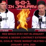 RED WINGS STAY HOT | RAYMOND & SEIDER CONTRACT EXTENSIONS | NHL GOALIE TRADE MARKET HEATING UP
