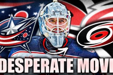 HURRICANES MAKE A DESPERATE MOVE, BLUE JACKETS FORCED TO SAY GOODBYE (Spencer Martin)