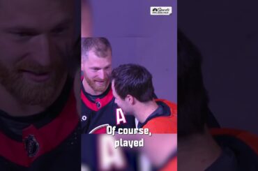 Flyers, Senators honor Claude Giroux for his 1000th NHL career point