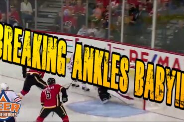 Kailer Yamamoto Breaks Dougie Hamilton's Ankles - Beer League Heroes