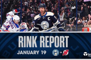 Blue Jackets finish season series vs. Devils at Nationwide Arena 💥💥💥 |  RinkReport (1/19/24)