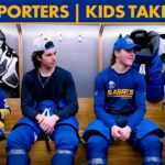 Buffalo Sabres Junior Reporters With Owen Power And Zach Benson | Kids Takeover Day
