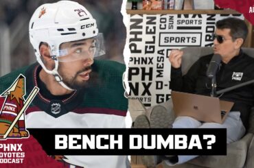 Is it time for the Arizona Coyotes to considering benching Matt Dumba?