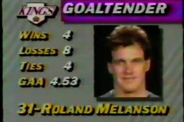 COPY December 1,1987 Los Angeles Kings 🆚 Winnipeg Jets🏒 📽️