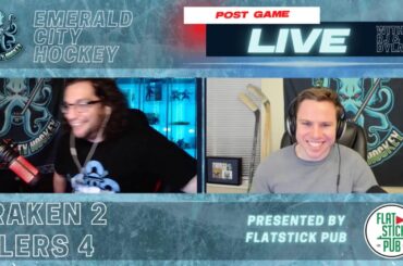ECH Post Game Live Presented By @FlatstickPub - Kraken at Oilers