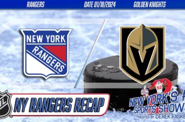 New York Rangers upended by defending Cup champion Vegas Golden Knights in 5-1 loss