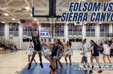 Folsom vs. Sierra Canyon 2023 West Coast Jamboree Platinum Championship
