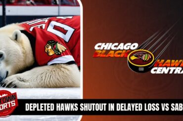 Blackhawks Get Shutout by Sabres in Delayed Loss | LIVE POSTGAME