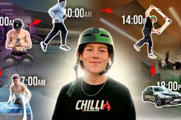 DEN V ŽIVOTĚ PROFESIONÁLNÍHO KOLOBĚŽKÁŘE!