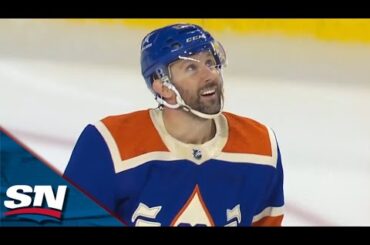 Oilers' Sam Gagner Scores From Behind Goal Line With Help Of Fortuitous Bounce