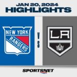 NHL Highlights | Rangers vs. Kings - January 20, 2024