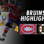 BruinsHighlights & Analysis: B's Put Up 9 Goals In Rout Over Canadiens