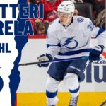 Waltteri Merela #39 (Tampa Bay Lightning) first NHL goal Jan 18, 2024
