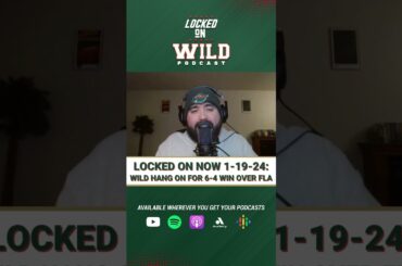 Locked on NOW 1-19-24 #mnwild #minnesotawild  #wildhockey #mnwildhockey #lockedonwild
