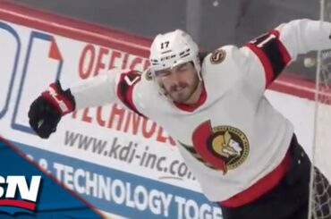 Senators' MacEwen capitalizes on unforced Zamula error and rifles one past Flyers' Ersson