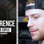Charlie Coyle: "We still don't feel like we're playing to our best" | Bruins vs Canadiens Postgame