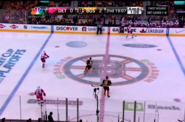 Niklas Kronwall`s Big Hit on Reilly Smith - Game 2