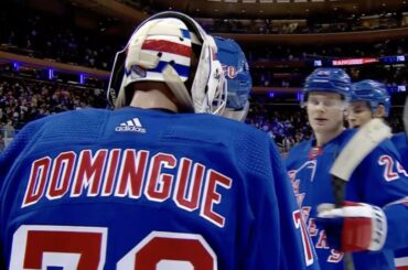 Louis Domingue receives standing ovation from MSG crowd