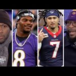NFL LIVE | Marcus Spears & Ryan Clark believe that Lamar Jackson will lead the Ravens defeat Texan