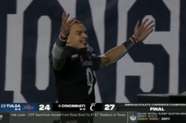 Cole Smith Game-Winning Field Goal | Tulsa vs. Cincinnati | CFB