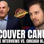 Rick Tocchet & Pius Suter React to Thatcher Demko Shutout, Vancouver Canucks Win vs. Blackhawks