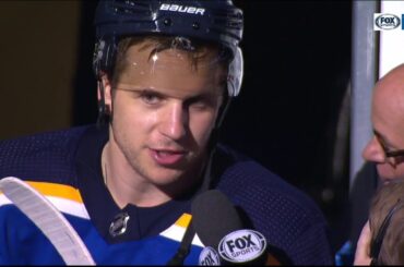 Schenn on Edmundson: "It's pretty emotional seeing him get the ring"