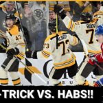 Danton Heinen's Hat Trick Highlights Big Win Over Habs + Boston Bruins - Winnipeg Jets Preview!