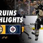 Bruins Highlights & Analysis: Boston Bursts Jets' Defensive Dominance in 4-1 Win Over Winnipeg