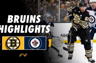 Bruins Highlights & Analysis: Boston Bursts Jets' Defensive Dominance in 4-1 Win Over Winnipeg