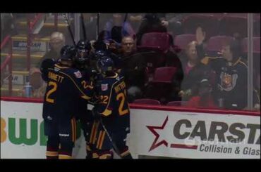 Carter Lowe 1st Career OHL Goal | Barrie Colts