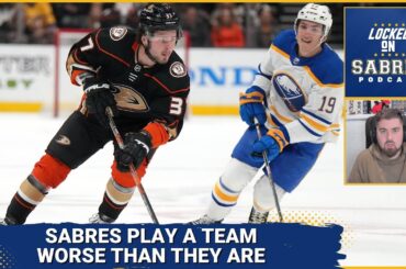 Sabres somehow playing a team worse than they are