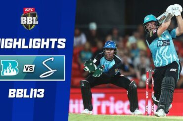 Brisbane Heat v Adelaide Strikers | BBL|13
