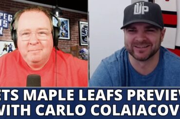 Carlo Colaiacovo on the Winnipeg Jets vs. Toronto Maple Leafs back-to-back