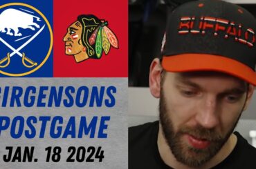 Zemgus Girgensons Postgame Interview (1/18/2024)