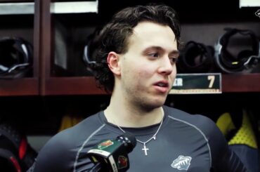 Wild's Faber, Foligno on Eriksson Ek leading by example