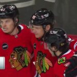 Nikita Zaitsev assists on Beauvillier's goal vs Blues (9 dec 2023)