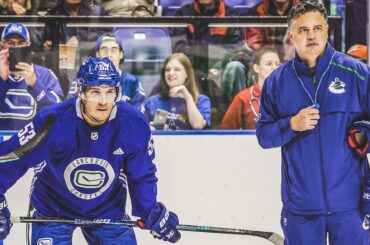 Canucks Training Camp - Behind the Scenes