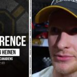 Danton Heinen on HATRICK in Bruins 9-4 Win vs Montreal | Postgame Interview