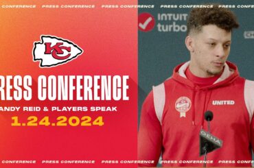 Andy Reid and Select Players Speak to the Media | Press Conference 1/24