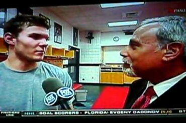 post game interview with Dmitry Kulikov