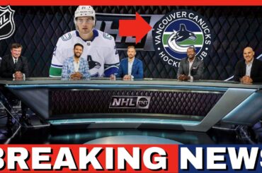 IT EXPLODED ON THE WEB! NHL CONFIRMS! NILS HOGLANDER UPDATED! VANCOUVER CANUCKS NEWS TODAY