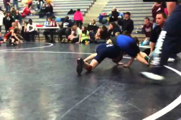 Cole Jordan wrestling