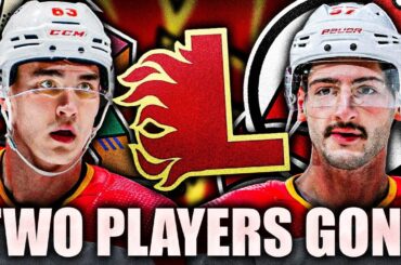 CALGARY FLAMES SAY GOODBYE: TWO PLAYERS GONE ON TO ARIZONA COYOTES & NEW JERSEY DEVILS (Ruzicka)