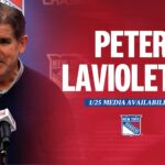 NYR Practice: Peter Laviolette Media Availability | January 25, 2024