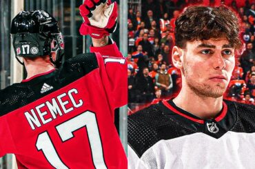 How Simon Nemec Excels In the Devils' System